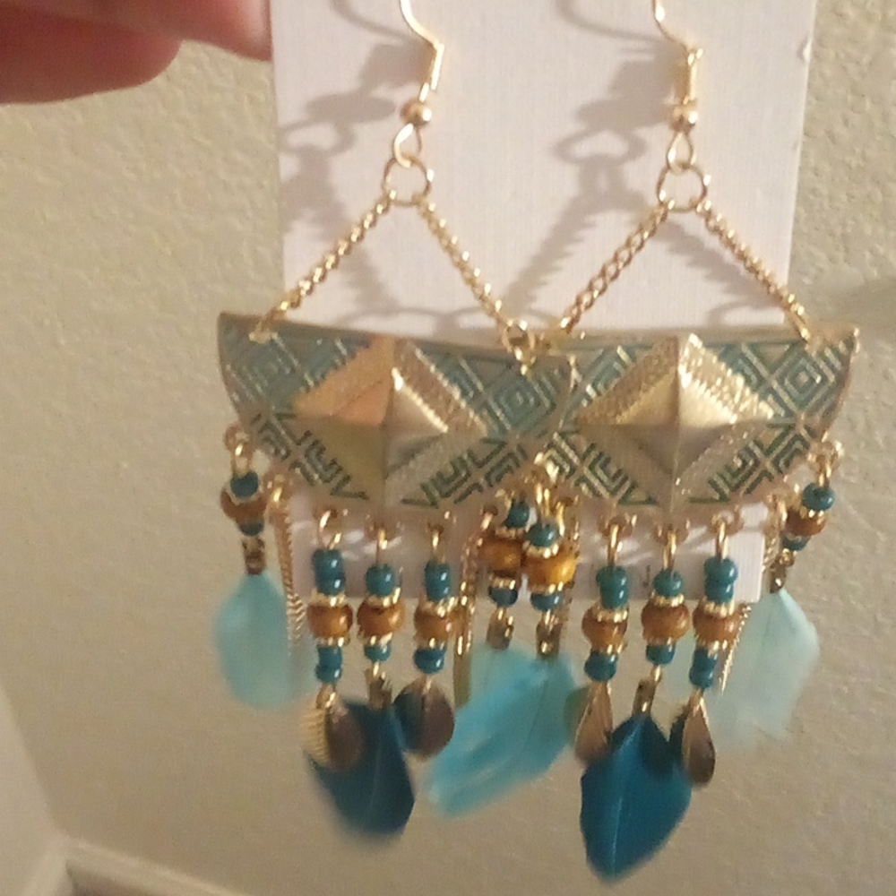 Earrings  fresh new earrings never used